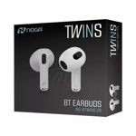 AURICULAR WIRELESS C/MIC INEAR NOGA NG-BTWINS 28 TWS BLUETOOTH TOUCH CONTROL BLANCO