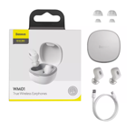 Auriculares Bluetooth Tws Baseus Encok Wm01 Wireless Blanco
