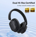 Auriculares Bluetooth C/ Anc Baseus Bowie H1i 100hs Plegable