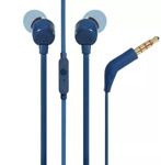 Auriculares In Ear Jbl T110 3.5mm Azules Manos Libres
