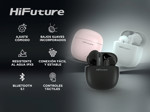 Auriculares Bluetooth Hifuture ColorBuds 2 Inalambricos Negro