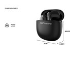 Auriculares Bluetooth Hifuture ColorBuds 2 Inalambricos Negro