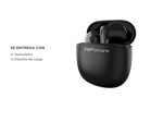 Auriculares Bluetooth Hifuture ColorBuds 2 Inalambricos Negro