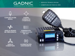 Radio Móvil Gadnic RBG-200CH Doble Banda 25w 200ch VHF  UHF