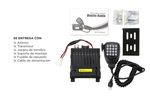 Radio Móvil Gadnic RBG-200CH Doble Banda 25w 200ch VHF  UHF