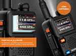 Handy Baofeng UV-5RH 10w 999 Canales USB C