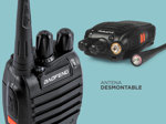 Kit x 6 Handy Baofeng BF-999S 5w 16CH UHF Hasta 10km