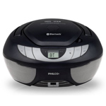 Radiograbador Philco CD Mp3 Usb Auxiliar Bluetooth 300w Negro 