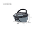 Radiograbador Philco CD Mp3 Usb Auxiliar Bluetooth 300w Negro 