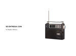 Radio Portátil Dual 4 Bandas Winco W2004 AM FM
