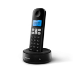 Teléfono Inalámbrico Philips D1311B/77