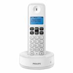 Teléfono inalambrico blanco PHILIPS D1311W/77