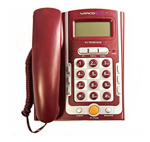 Telefono Winco Te7070 Rojo Caller Id Dual System