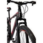 Bicicleta Mtb Overtech FORTIS R29 Aluminio Full Shimano Fr Disco Pp Negro/rojo/rojo Tamaño Cuadro M