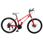 Bicicleta Mountain Bike Rodado 26 Lamborghini Rojo