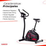 Bicicleta Fija Vertical Randes ARG-456 Magnetica