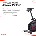 Bicicleta Fija Vertical Randes ARG-456 Magnetica