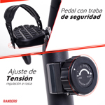 Bicicleta Fija Vertical Randes ARG-456 Magnetica