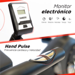 Bicicleta Fija Horizontal ARG-2534 Randers Mangetica Regulable