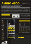 Amino 4500 150 Tabletas Ena Sport - Suplemento Recuperación