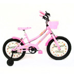 Bicicleta Futura Rodado 16 Bmx Twin Infantil Rosa 4047r