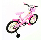 Bicicleta Futura Rodado 16 Bmx Twin Infantil Rosa 4047r