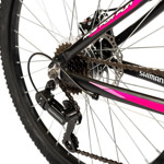 Bicicleta Olmo Safari 240 Rodado 24 Negro Y Violeta