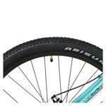 BICICLETA RODADO 29 TOPMEGA MTB SUNSHINE 21 VELOCIDADES FRENO DISCO TALLE S CELESTE/NARANJA
