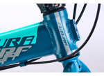 Bicicleta Futura Origami Rodado 20 Azul Mate 7150 Plegable