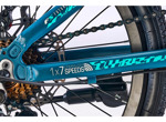 Bicicleta Futura Origami Rodado 20 Azul Mate 7150 Plegable