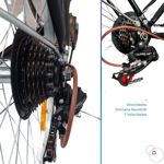 Bicicleta MIO Vintage Dama Con Cambios R26 Paseo 6v Shimano Negro MIO-Paseo-R26-N