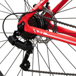Bicicleta Mountain Bike Philco 21 Velocidades Rodado 29 Roja