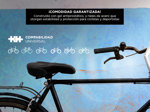 Asiento de Bicicleta de Silicona Gadnic Anti Prostatico Universal