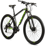 Bicicleta Olmo Safari 290 Negro Verde R29 T18 24 Velocidades