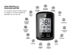 Computadora GPS Velocímetro XOSS G+ Para Bicicletas