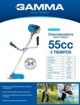 Desmalezadora A Explosión 55cc Gamma G1836ar