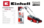 Cortadora De Cesped Electrica Einhell Ge-em 1233 De 1250w