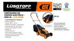 Cortadora De Pasto Electrica Lusqtoff Lco-1032b 1000w Bolsa