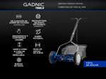 Cortadora de Cesped Gadnic H MOWER Helicoidal Manual + Deposito