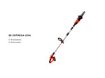Podadora y Cortacerco de Altura Inalámbrica Einhell  GE-HC 18 Li 18v