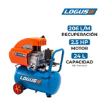 Compresor Aire Logus 2,5hp!! 24 Litros  Portatil+aceite Comp