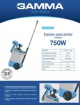 Equipo De Pintar Rodante Gamma 750w G2824ar