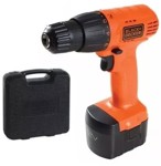 Kit De Taladro Atornillador Inalambrico Black Decker Cd121k