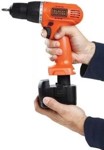 Kit De Taladro Atornillador Inalambrico Black Decker Cd121k