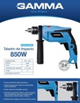 Taladro de Impacto 850W - G1902AR
