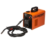 LUSQTOFF SOLDADORA INVERTER MIG FLUX150 + ROLLO DE ALAMBRE + ESCUADRAS + MÁSCARA
