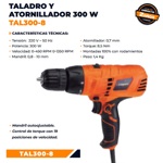 Taladro Atornillador Percutor Lusqtoff 450w Electrico 13mm