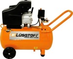 Compresor De Aire 50 Lts Lusqtoff + Kit 3 Piezas Lc-2550bk