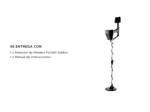 Detector de Metales Gadnic Plata Oro