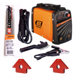Soldadora Inverter Lusqtoff Iron 250 + Escuadras + Electrodos